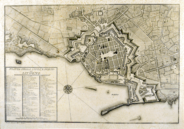 Mappa Livorno